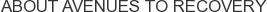 About Avenues To Recovery