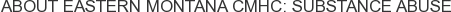 About Eastern Montana CMHC: Substance Abuse