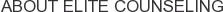About Elite Counseling