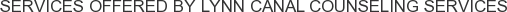 About Lynn Canal Counseling Services
