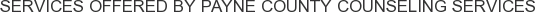 About Payne County Counseling Services