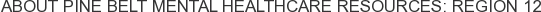 About Pine Belt Mental Healthcare Resources: Region 12