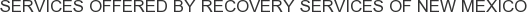 About Recovery Services of New Mexico