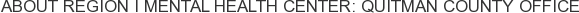 About Region I Mental Health Center: Quitman County Office
