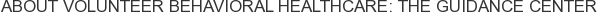 About Volunteer Behavioral Healthcare: The Guidance Center